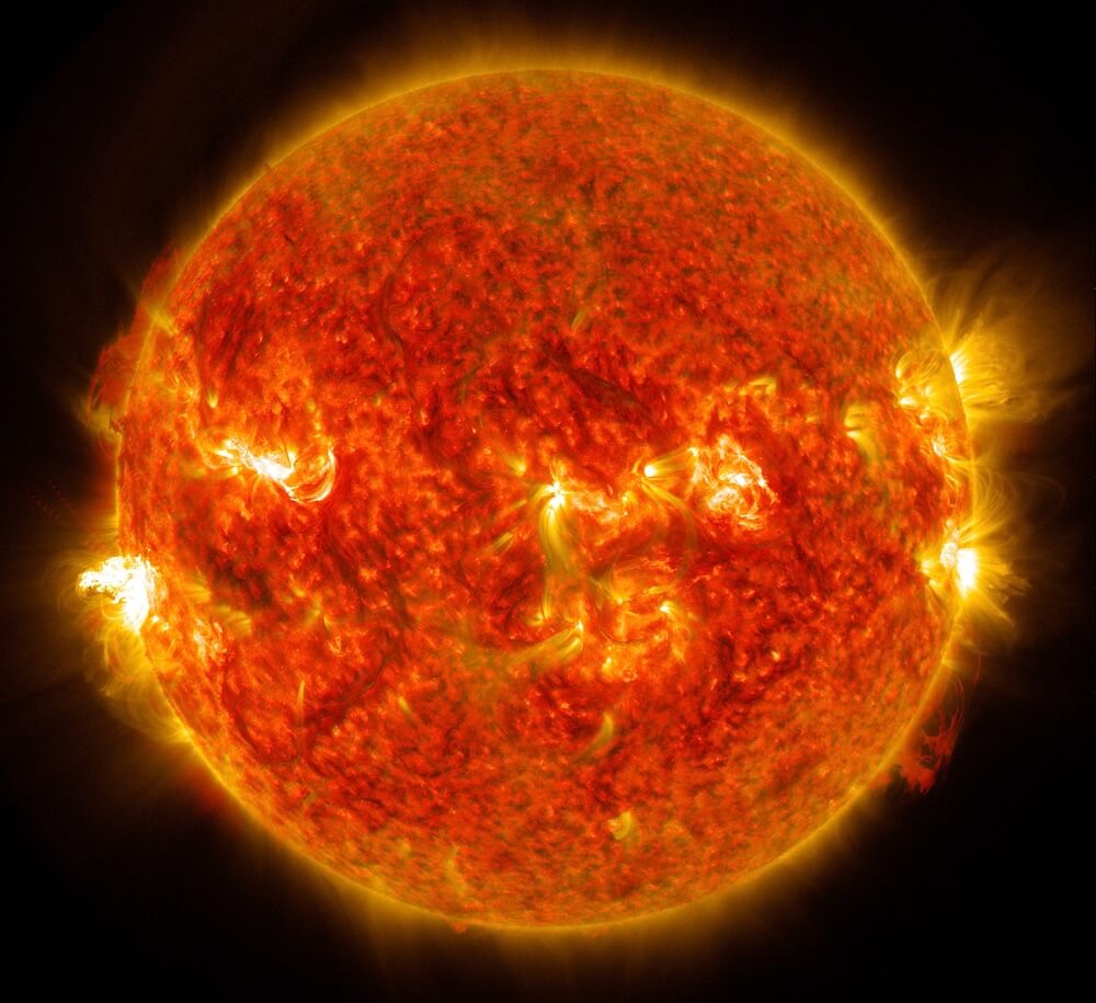 Wärmestrahlung Sonne